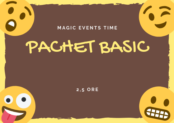 Oferte - magiceventstime.ro - PACHET BASIC 850 RON